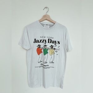 Jazzy Days Graphic Tee